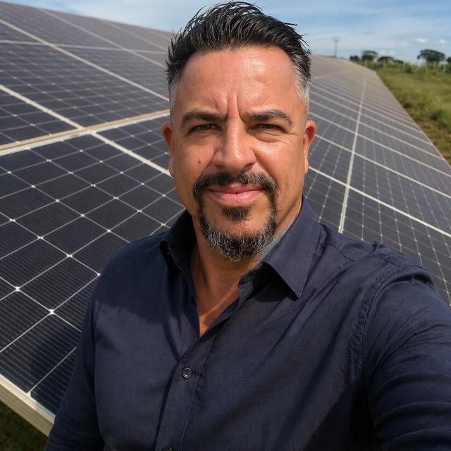 Retrato de Jeison Souza — fundador da FuturaVoltaic